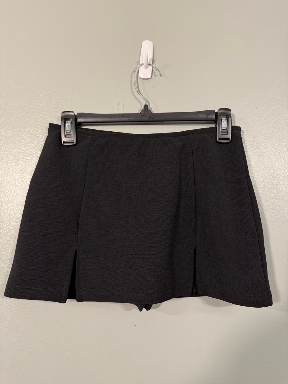 dELiA*s Dolls Kill Under the Boardwalk Black Mini Skort Small Y2K Goth